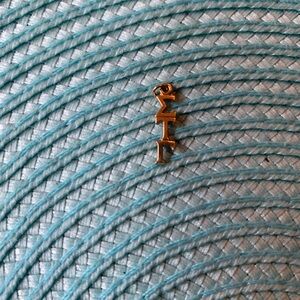 Gold Greek Letter Charm